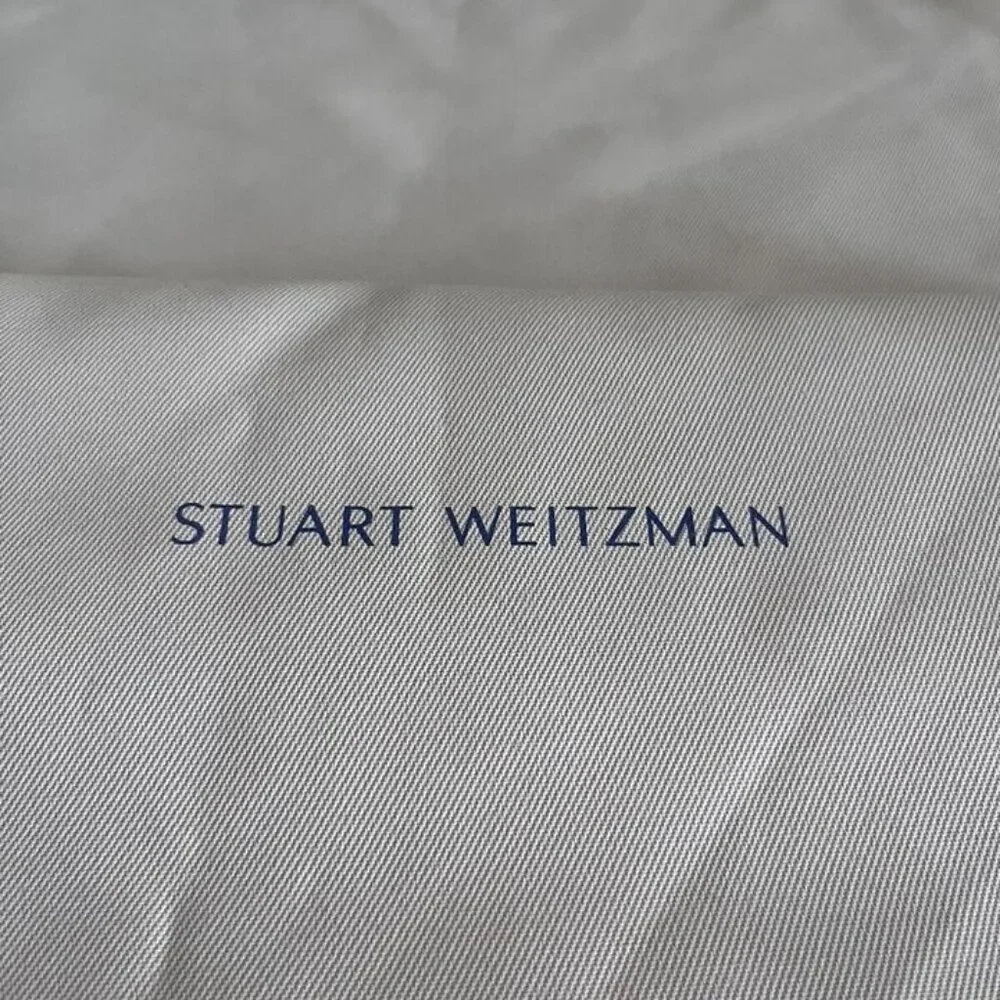 Stuart Weitzman Blush Pink Drawstring Shoe Boot Dust Bag 25.5